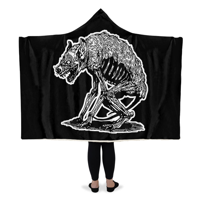 Carrion Wolf Hooded Blankets - Last Light Apparel