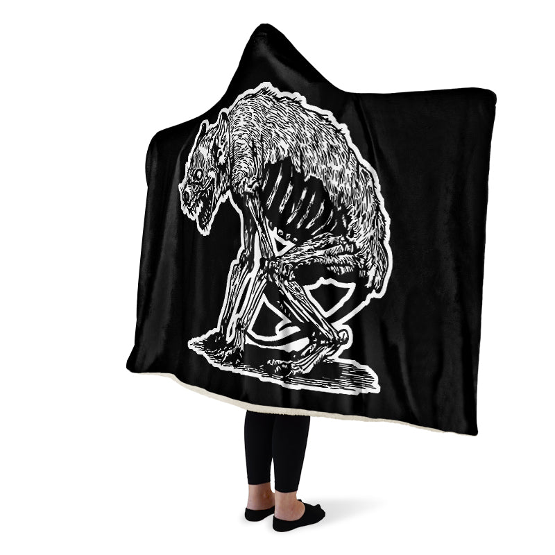 Carrion Wolf Hooded Blankets - Last Light Apparel