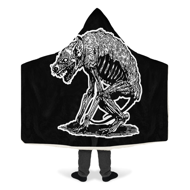 Carrion Wolf Hooded Blankets - Last Light Apparel