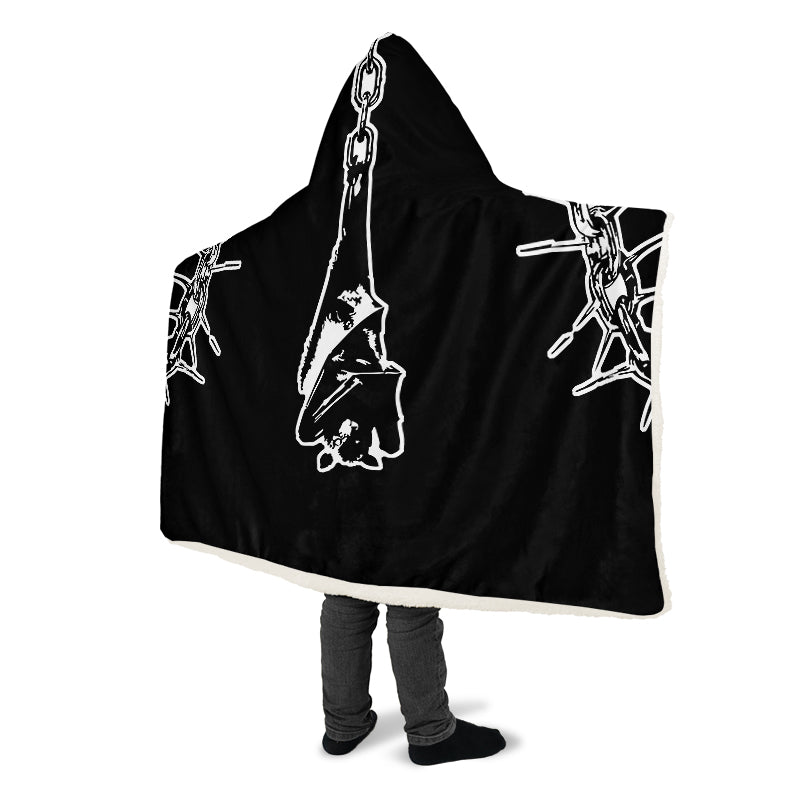 Chained Bats Hooded Blankets - Last Light Apparel
