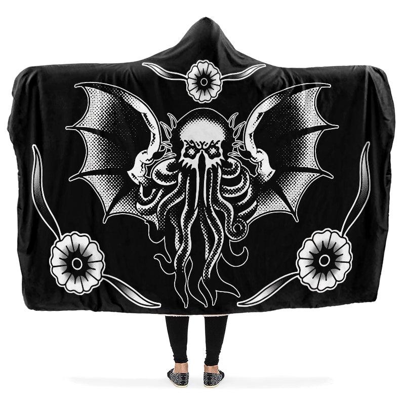 Cthulhu Hooded Blanket