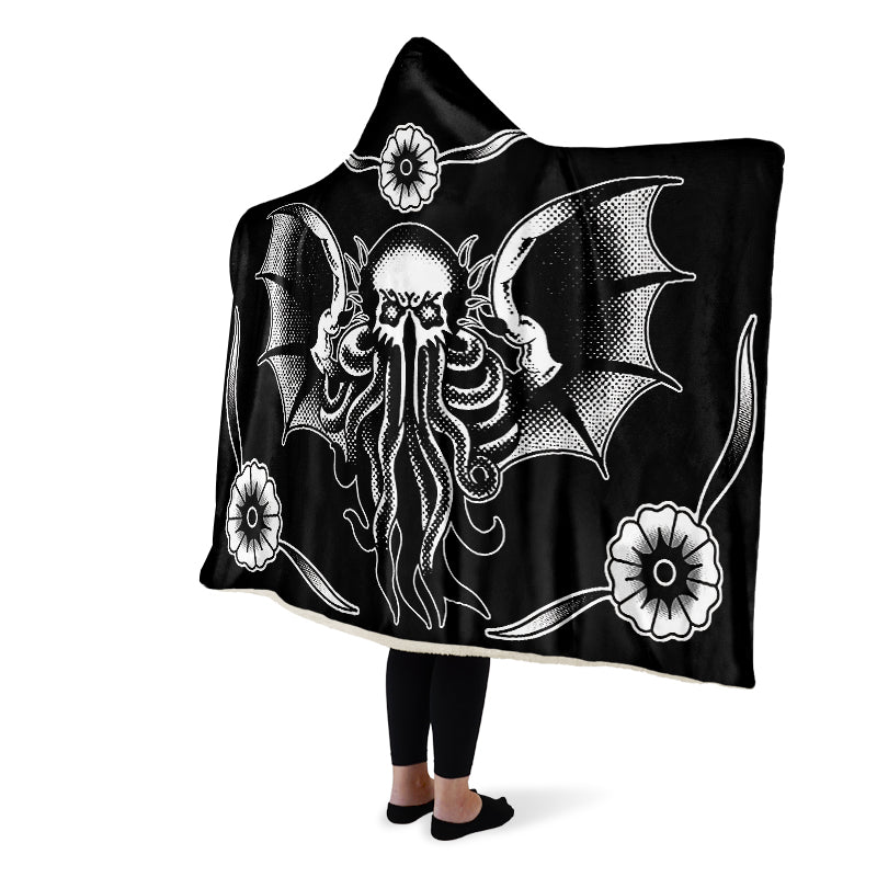 Cthulhu Hooded Blanket