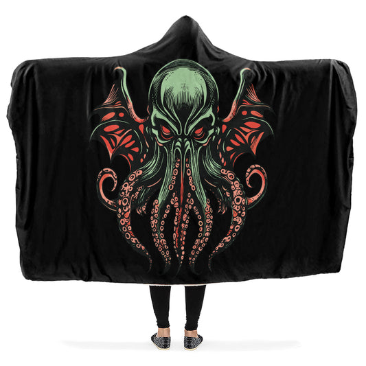 Cthulhu Hooded Blanket