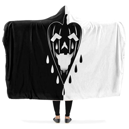 Hallo Scream Hooded Blanket