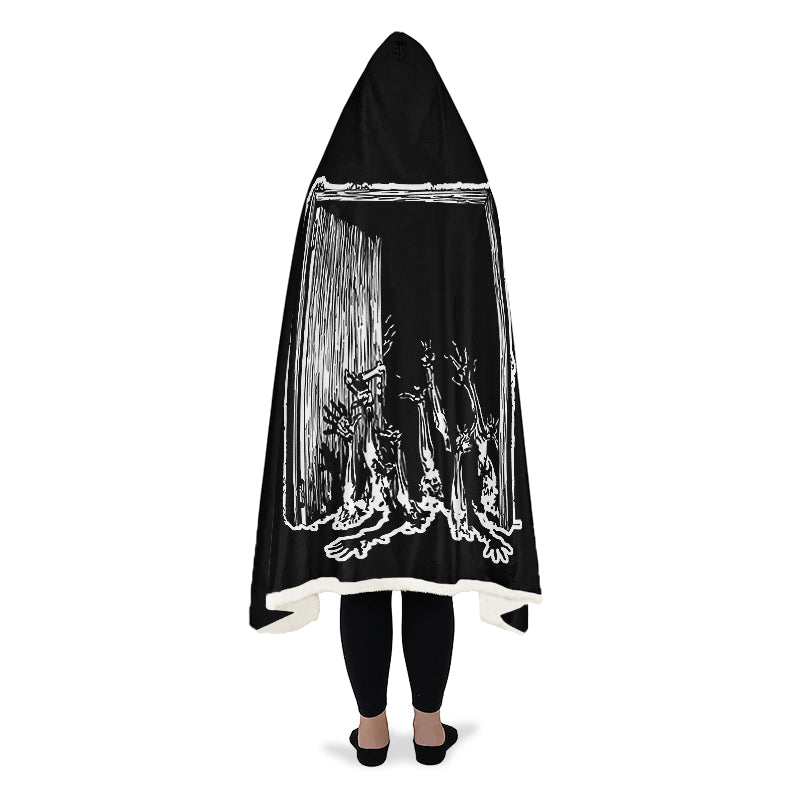 Hands Of The Undead Hooded Blankets - Last Light Apparel