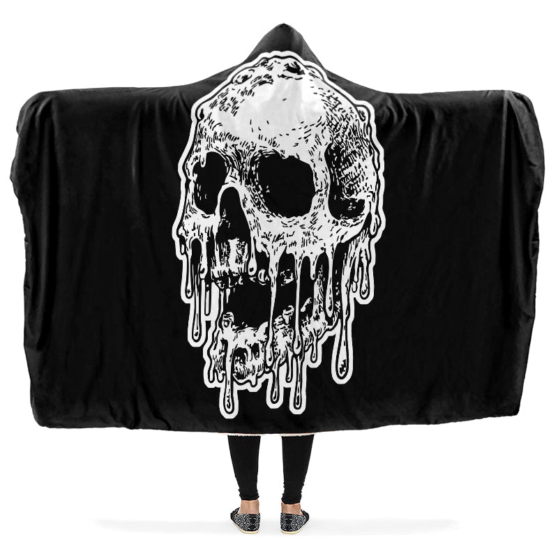 Melted Remains Hooded Blankets - Last Light Apparel