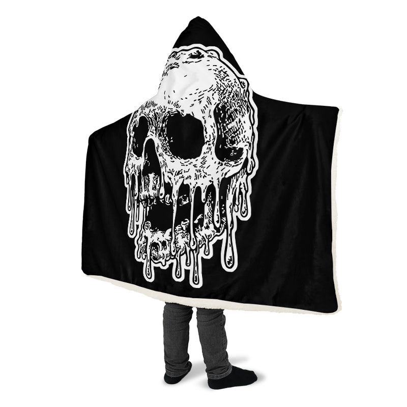 Melted Remains Hooded Blankets - Last Light Apparel
