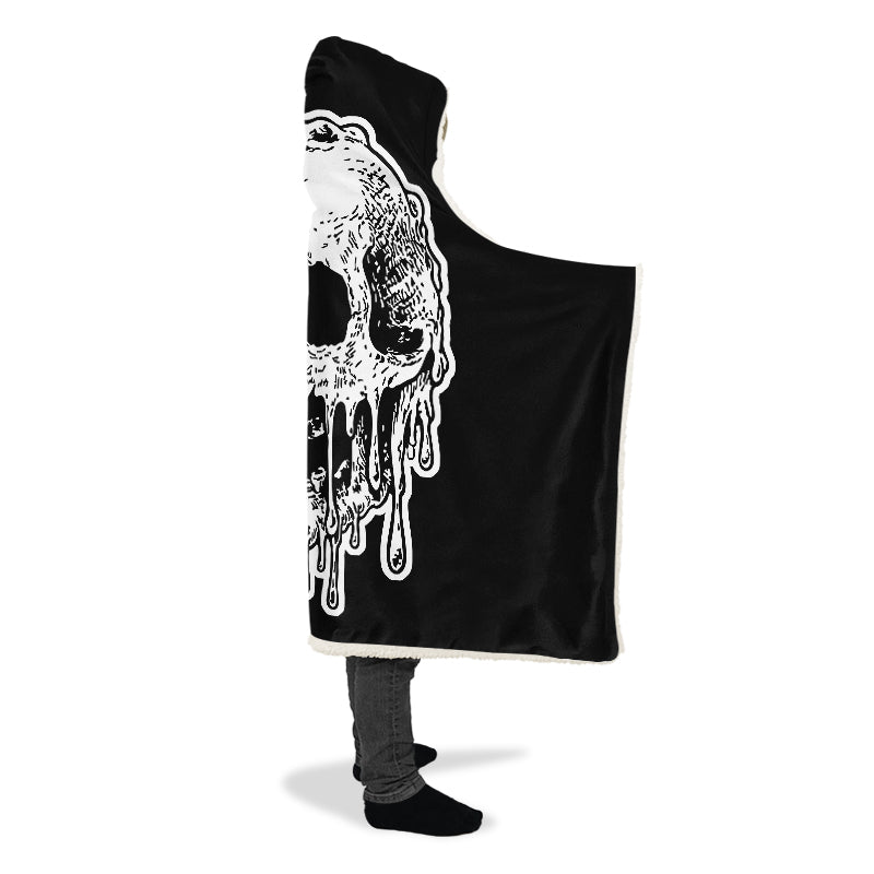 Melted Remains Hooded Blankets - Last Light Apparel