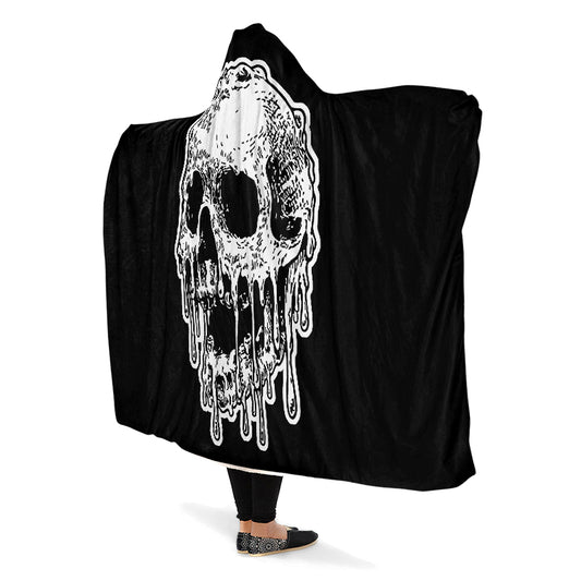 Melted Remains Hooded Blankets - Last Light Apparel