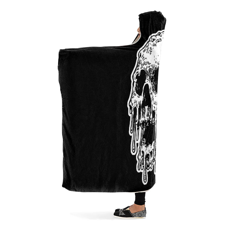 Melted Remains Hooded Blankets - Last Light Apparel