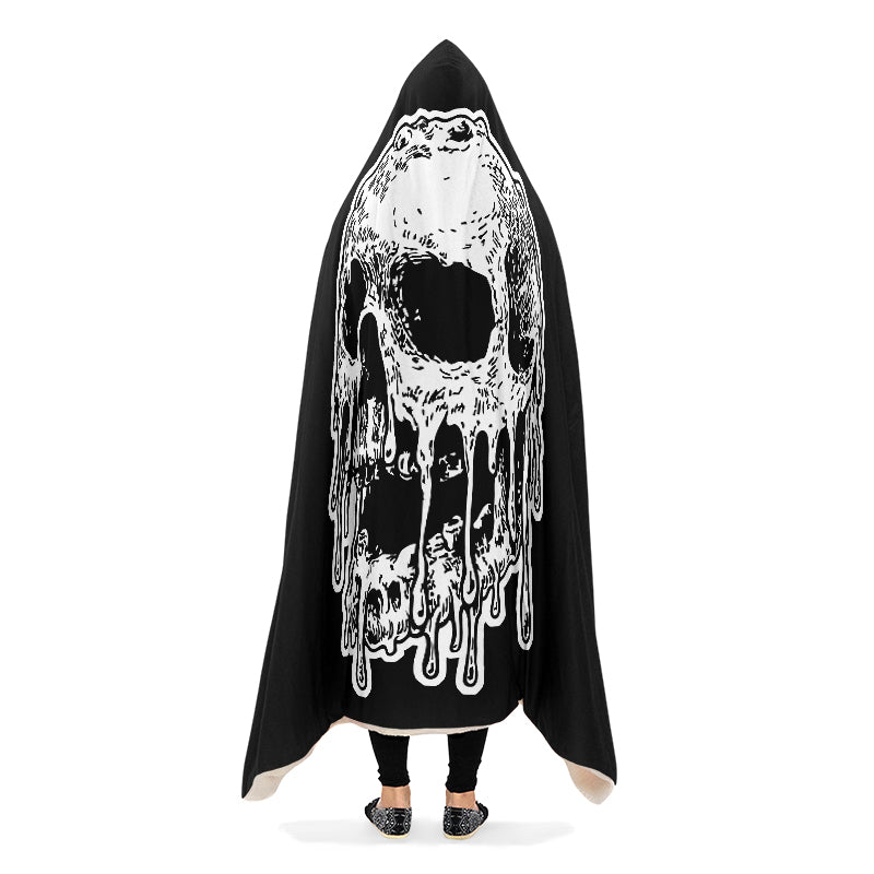 Melted Remains Hooded Blankets - Last Light Apparel