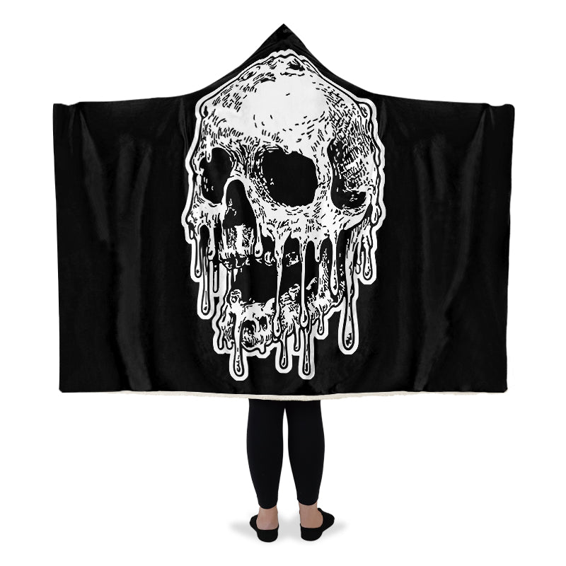 Melted Remains Hooded Blankets - Last Light Apparel