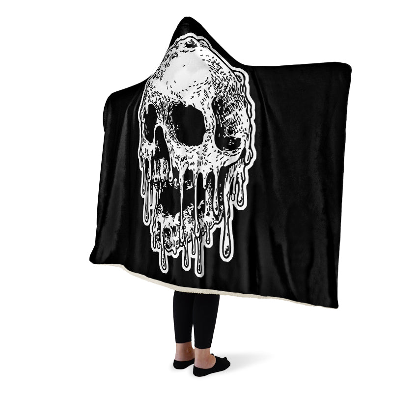 Melted Remains Hooded Blankets - Last Light Apparel