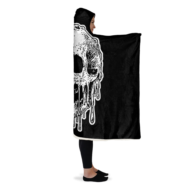 Melted Remains Hooded Blankets - Last Light Apparel