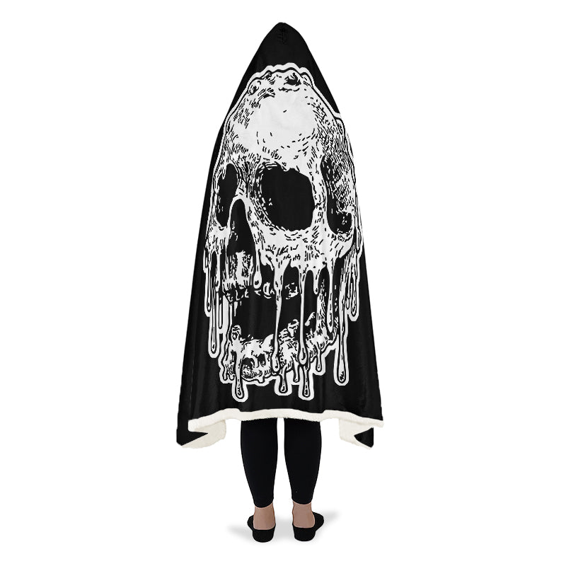Melted Remains Hooded Blankets - Last Light Apparel