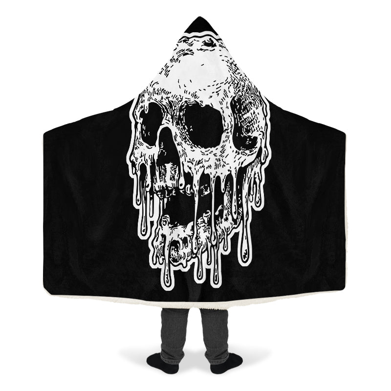 Melted Remains Hooded Blankets - Last Light Apparel