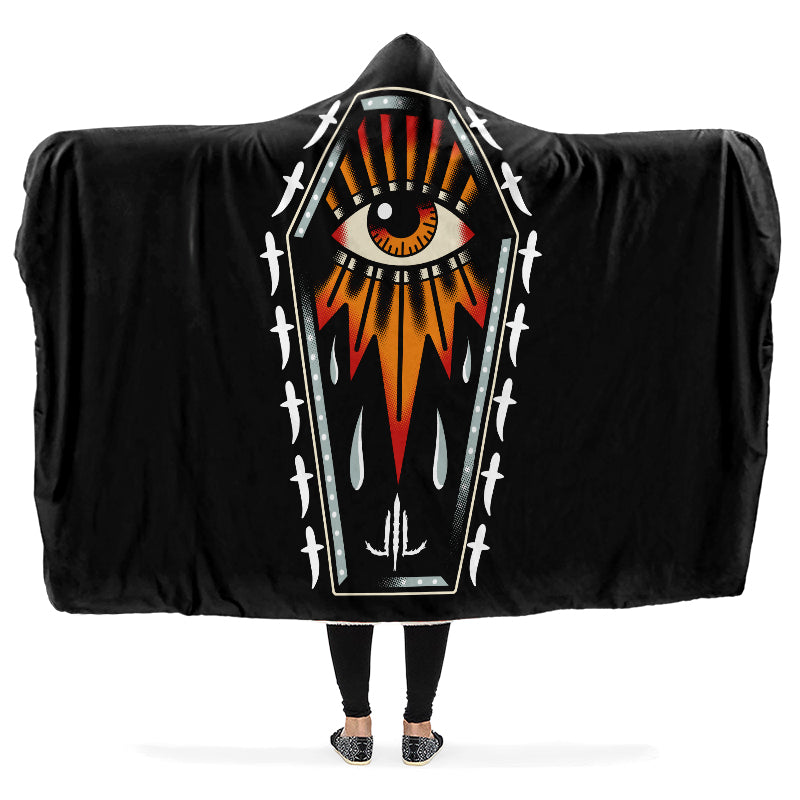 No Rest Hooded Blanket