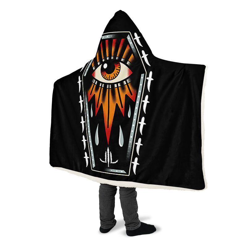 No Rest Hooded Blanket