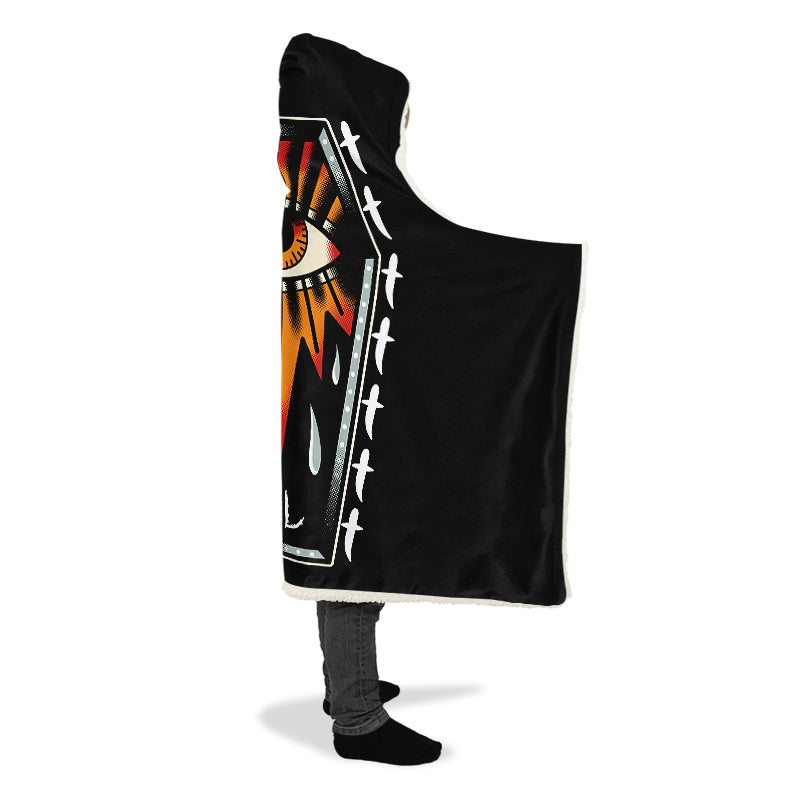 No Rest Hooded Blanket