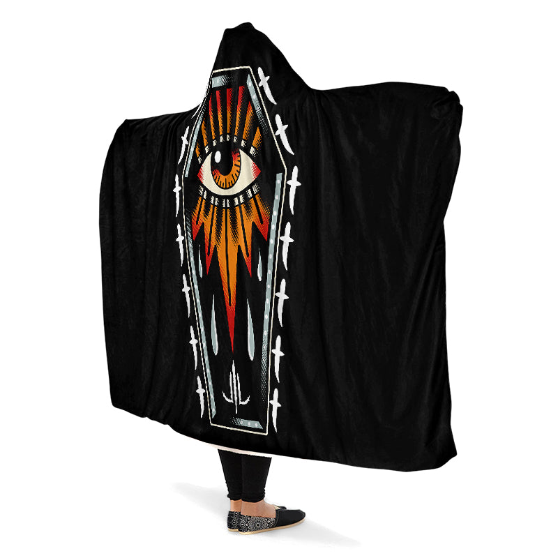 No Rest Hooded Blanket