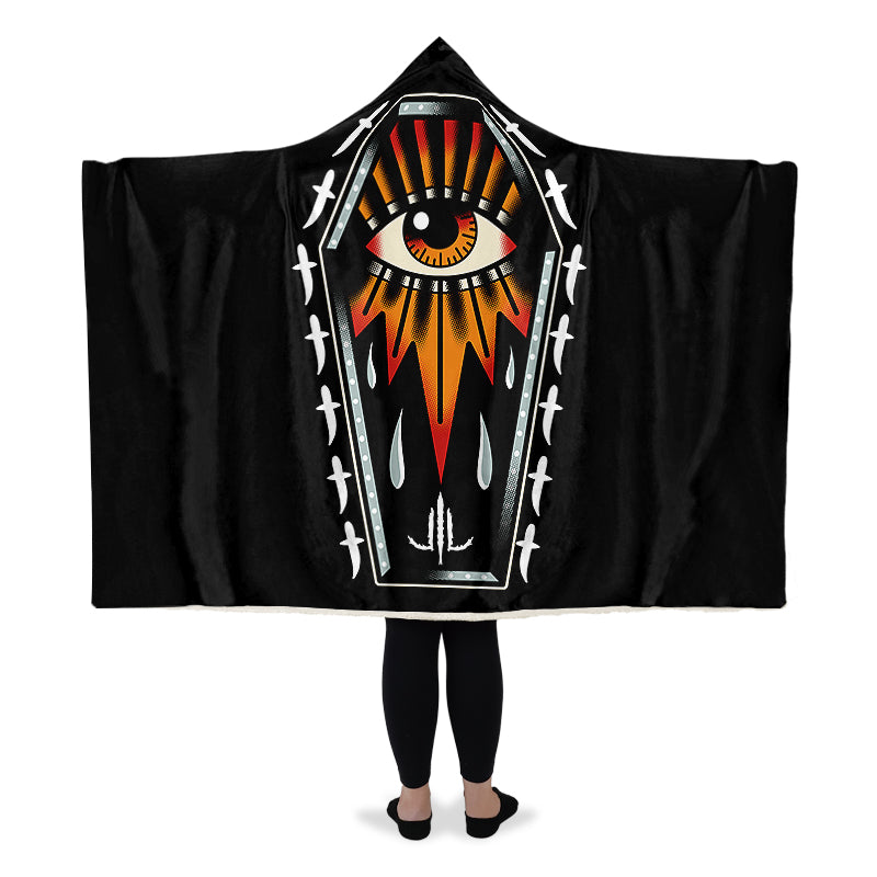 No Rest Hooded Blanket