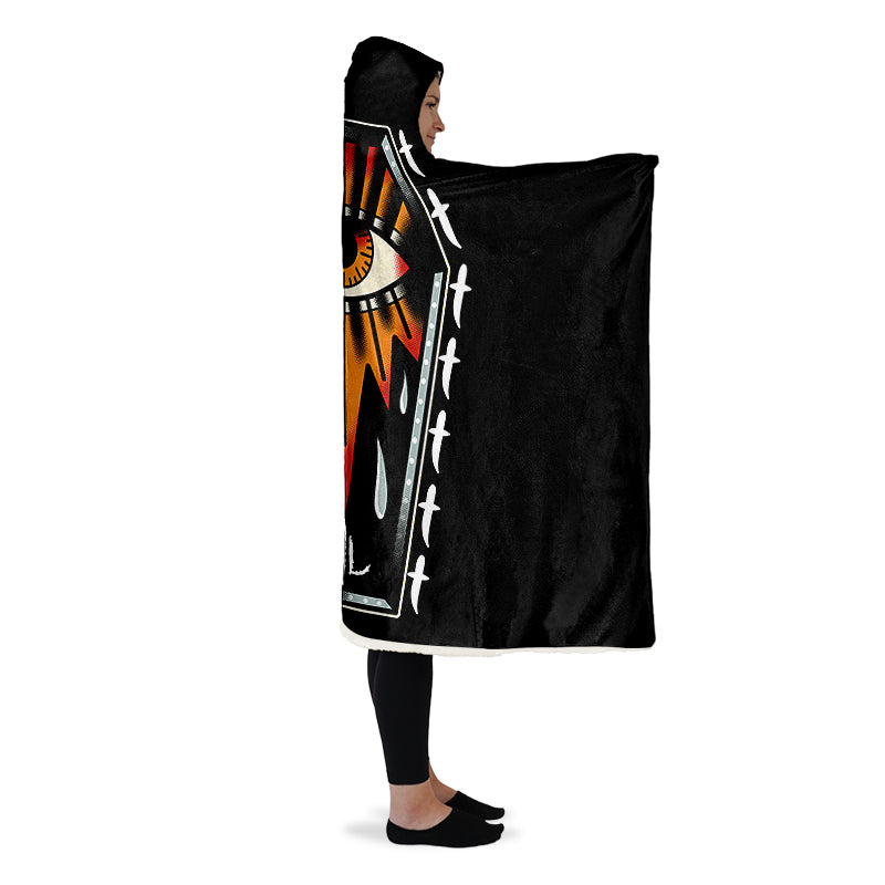 No Rest Hooded Blanket