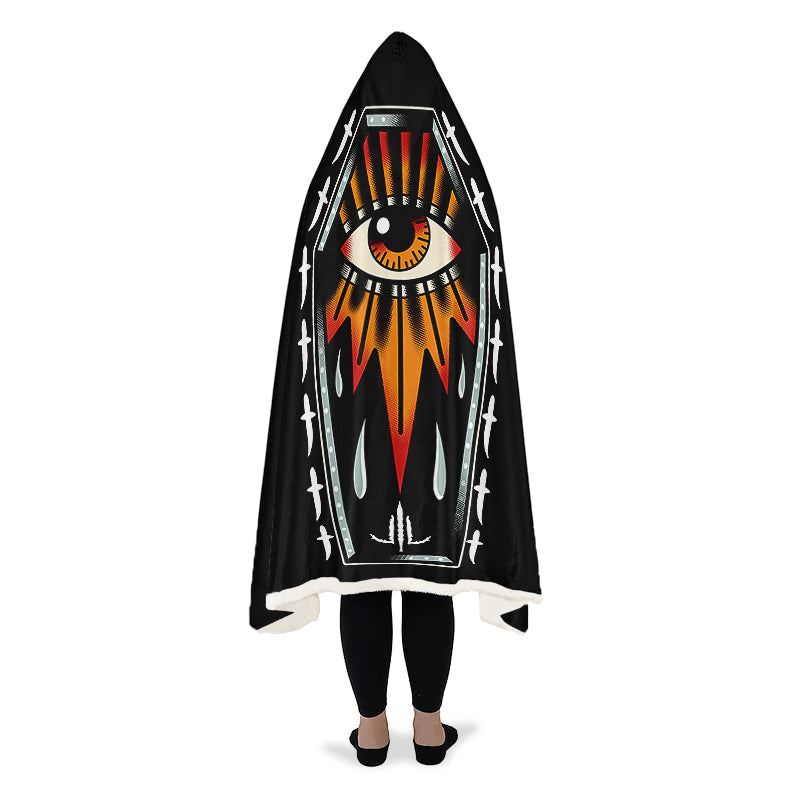 No Rest Hooded Blanket