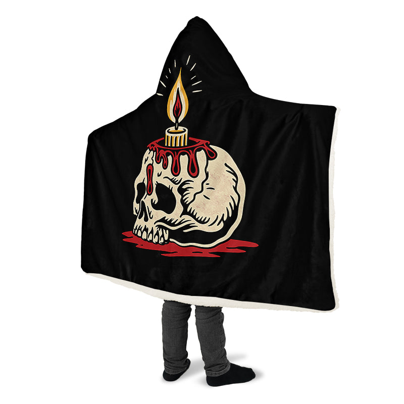 Skull Candle V1 Hooded Blanket