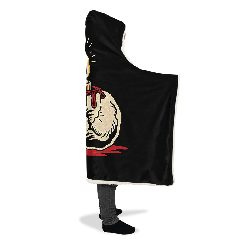 Skull Candle V1 Hooded Blanket