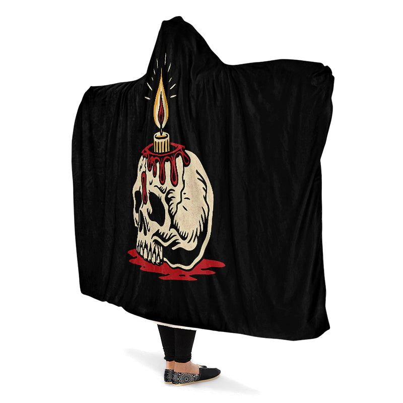 Skull Candle V1 Hooded Blanket