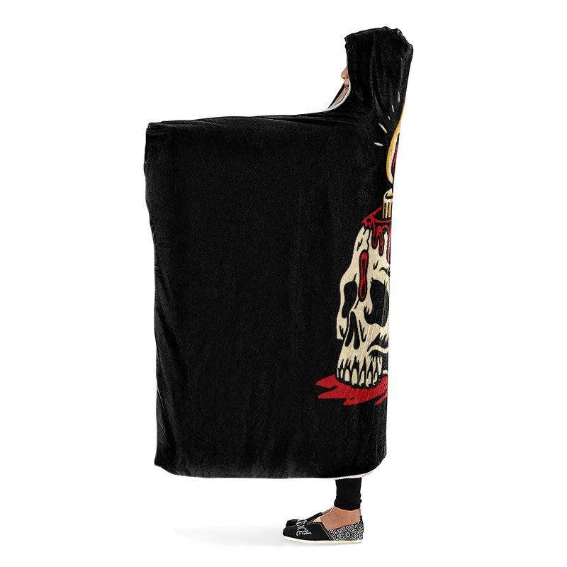 Skull Candle V1 Hooded Blanket