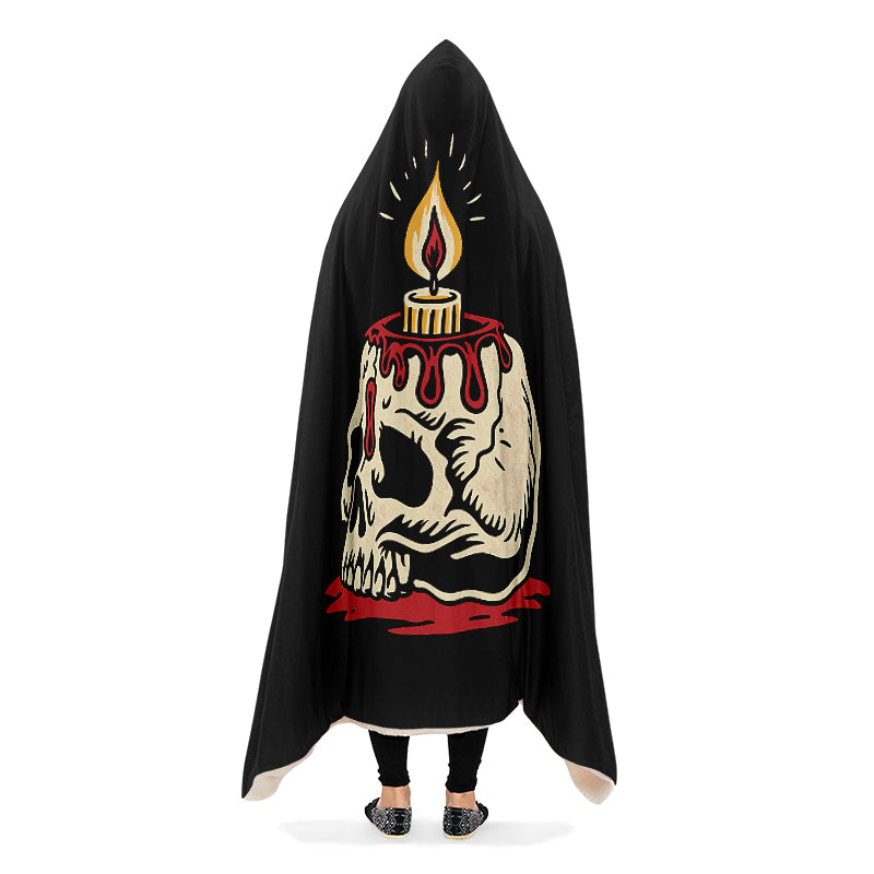 Skull Candle V1 Hooded Blanket