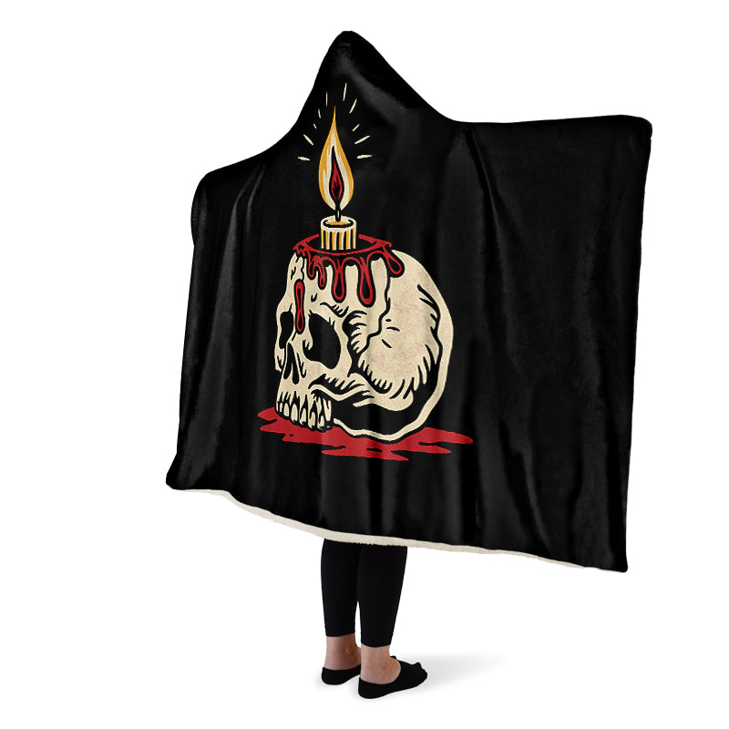 Skull Candle V1 Hooded Blanket