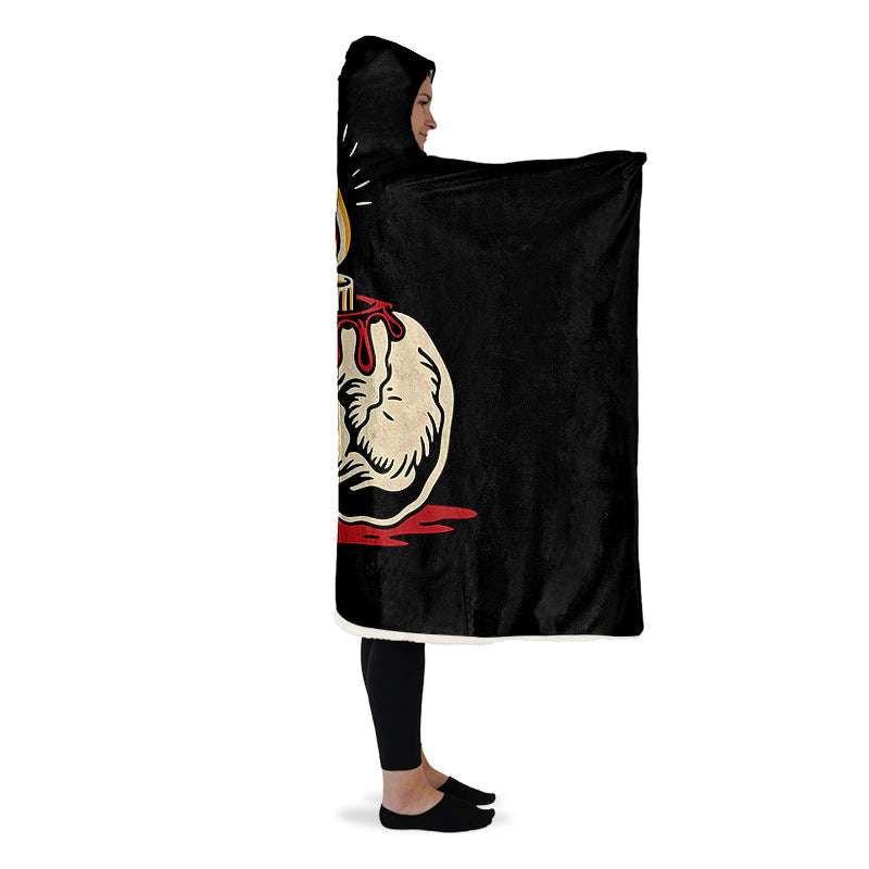 Skull Candle V1 Hooded Blanket