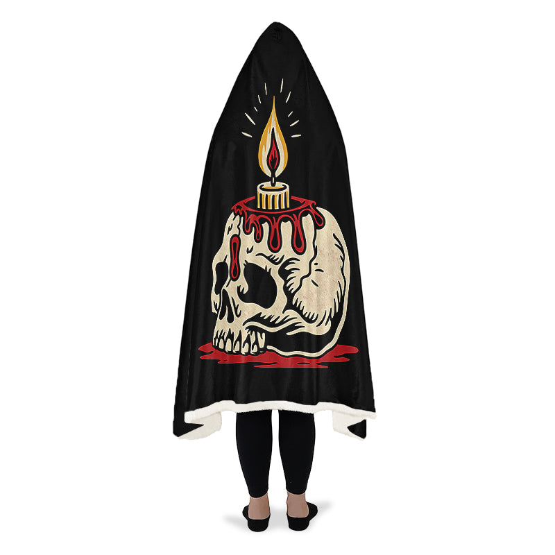 Skull Candle V1 Hooded Blanket