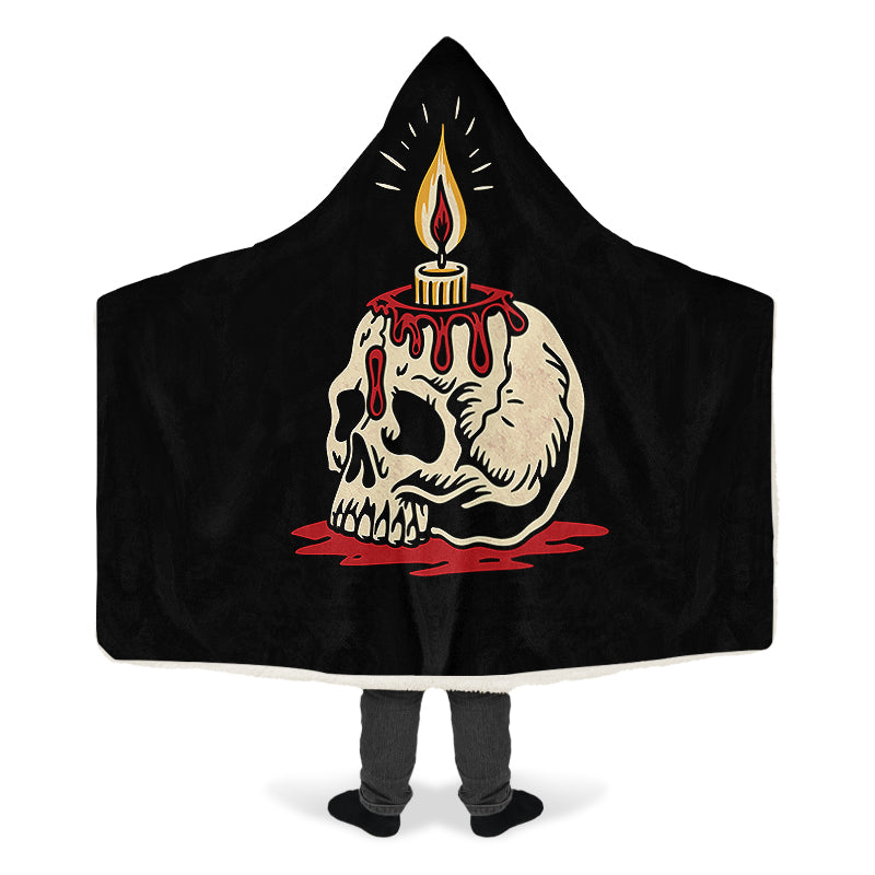 Skull Candle V1 Hooded Blanket
