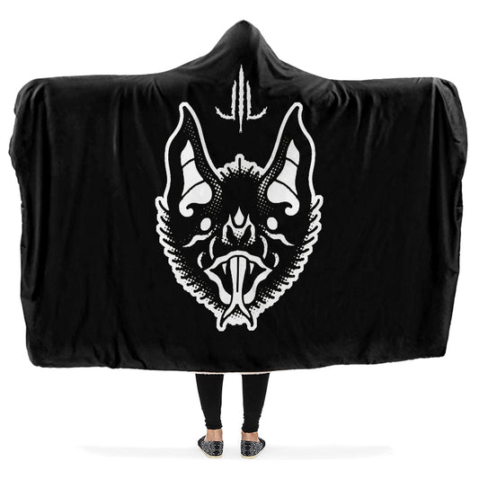 Traditional Bat Hooded Blanket