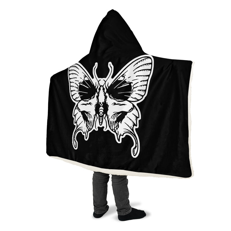 Wings Of Death Hooded Blankets - Last Light Apparel