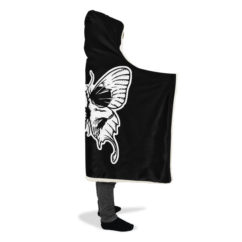 Wings Of Death Hooded Blankets - Last Light Apparel