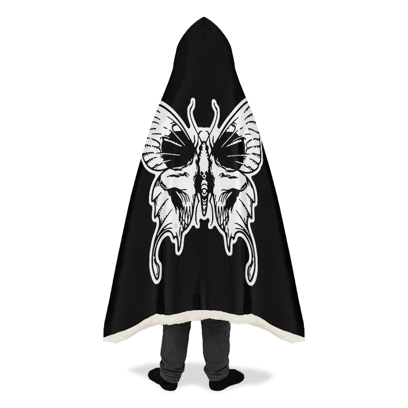 Wings Of Death Hooded Blankets - Last Light Apparel