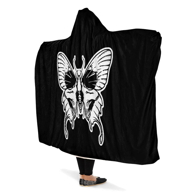 Wings Of Death Hooded Blankets - Last Light Apparel