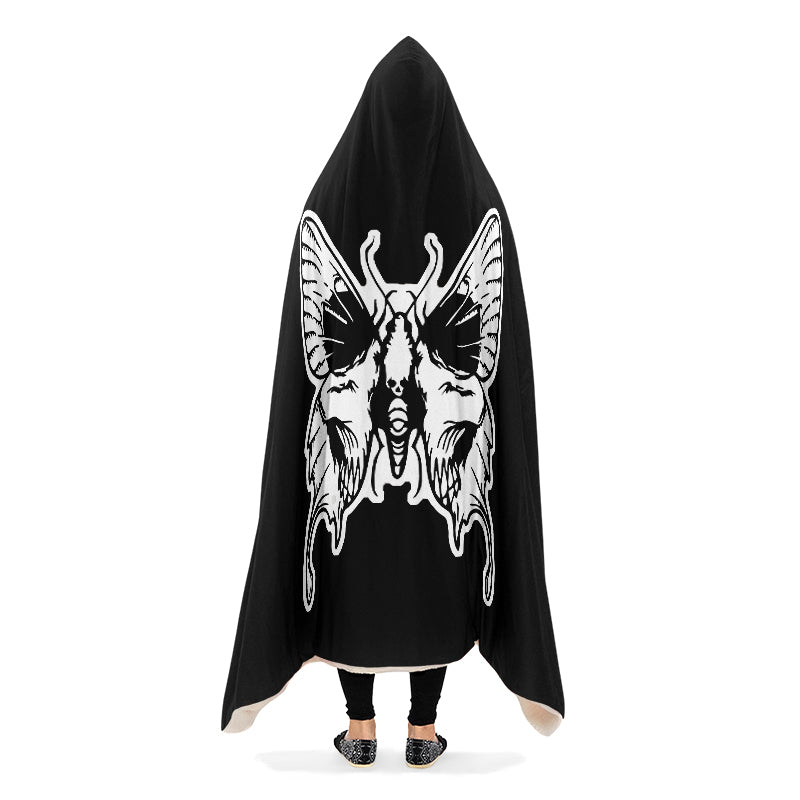 Wings Of Death Hooded Blankets - Last Light Apparel