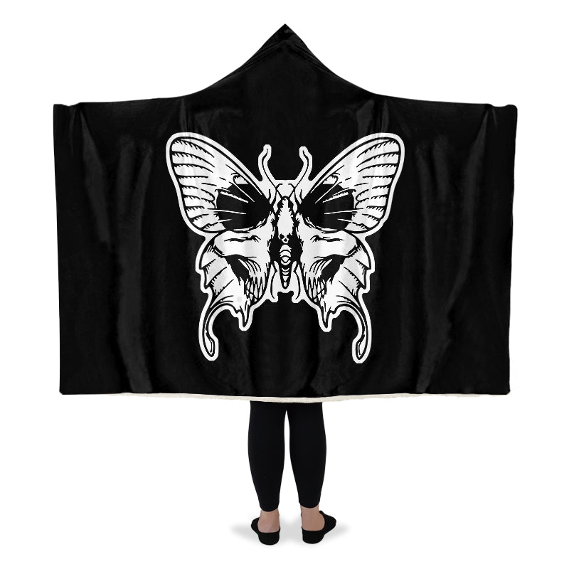 Wings Of Death Hooded Blankets - Last Light Apparel