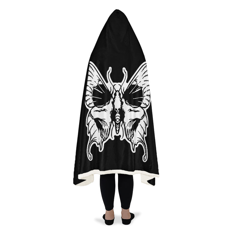 Wings Of Death Hooded Blankets - Last Light Apparel