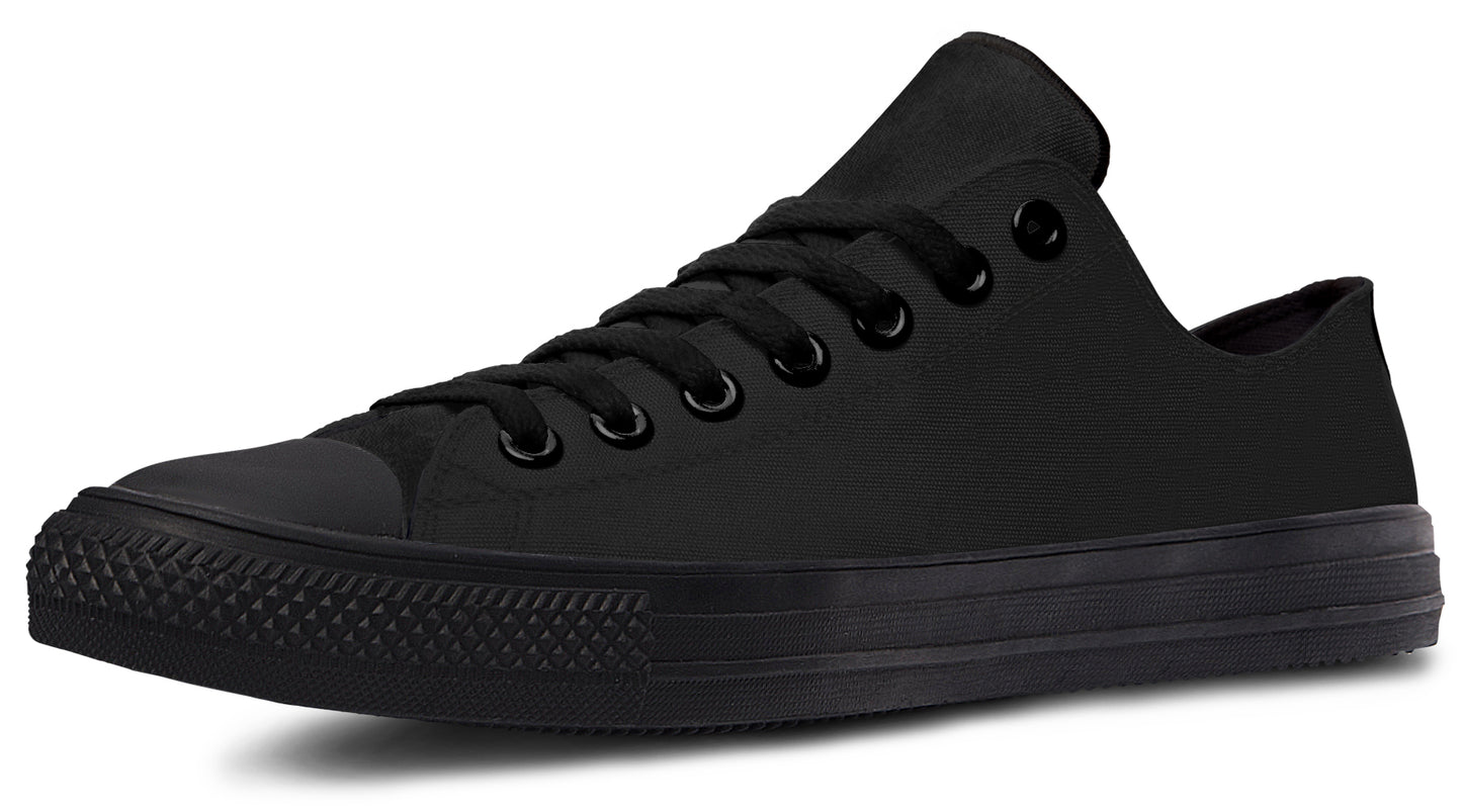 Black Low Tops