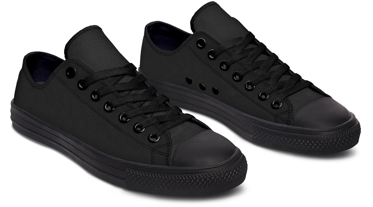 Black Low Tops