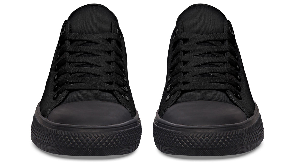 Black Low Tops