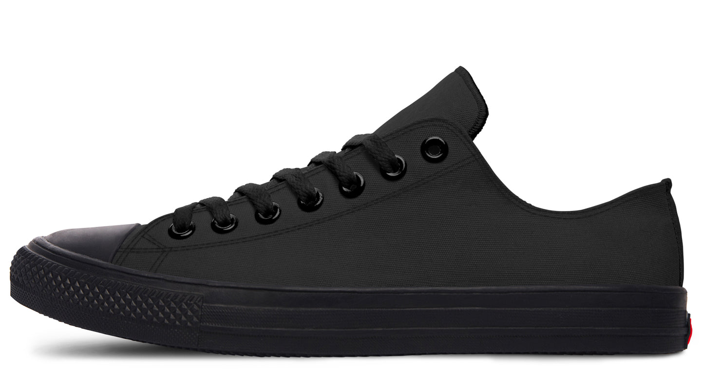 Black Low Tops