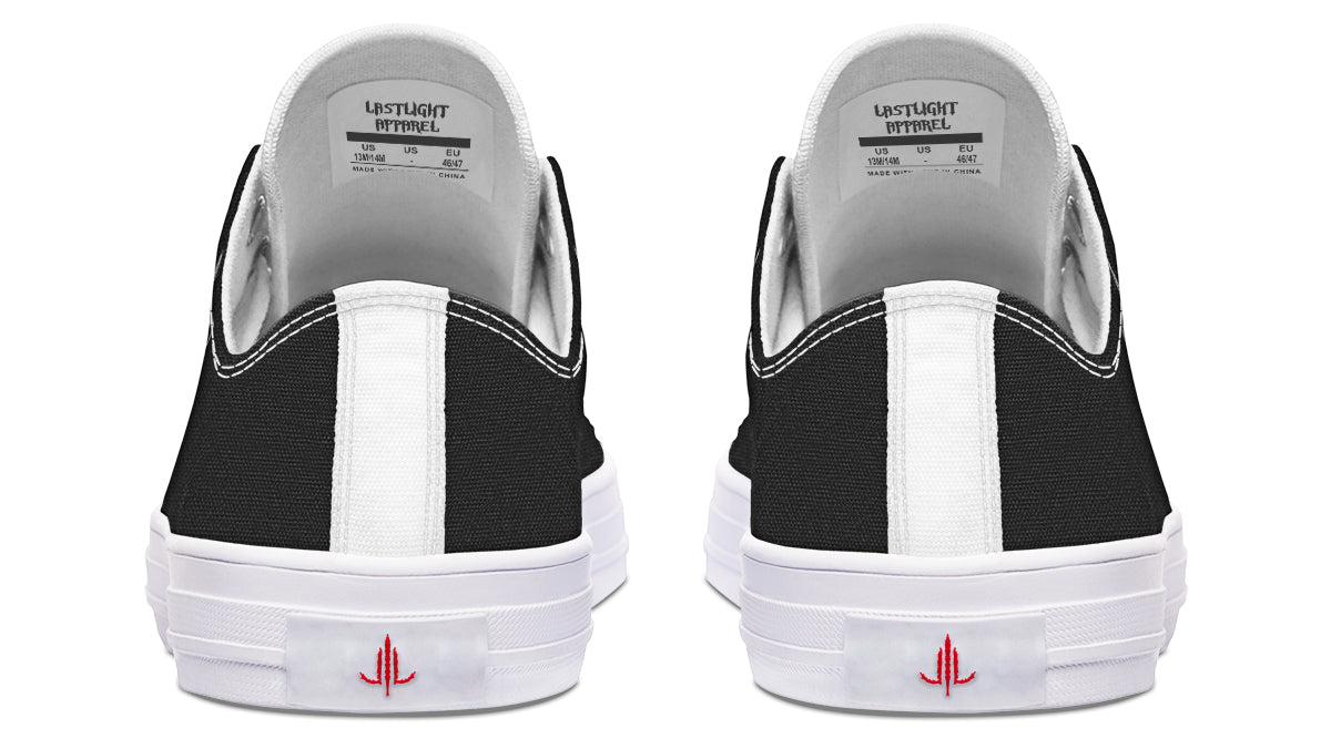 Checkered Death Moth Lowtops