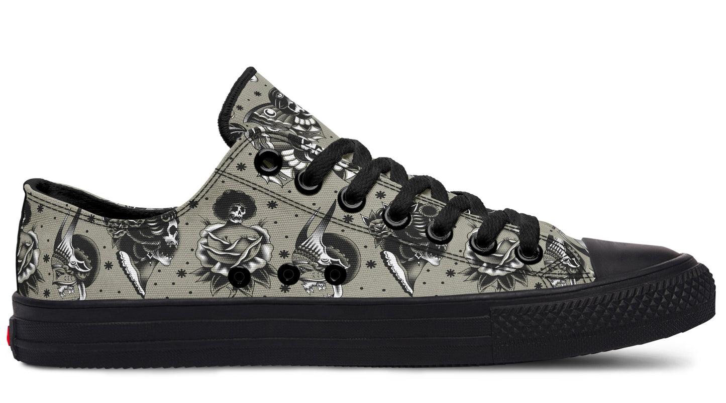 Classic Dead Girls Low Tops